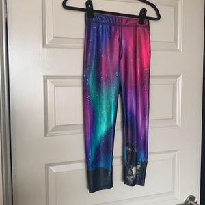 Zara Terez Galaxy work out athletic leggings